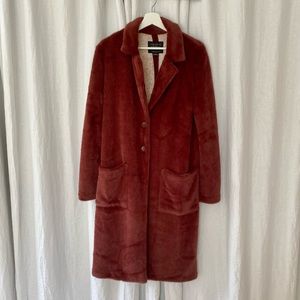 Sanctuary x Anthropologie Faux Fur Jacket